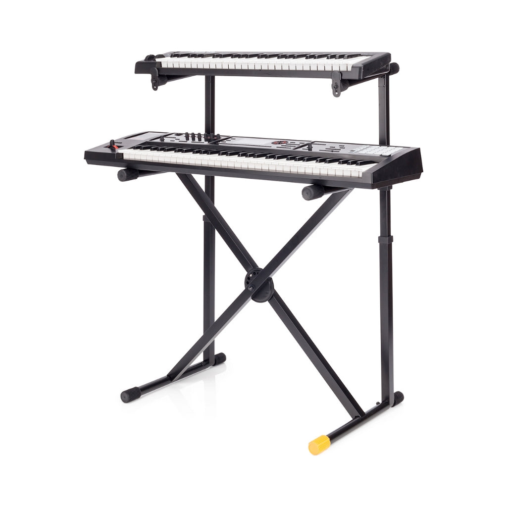 Hercules - KS210B X Double Braced 2 Tier - Keyboard Stand