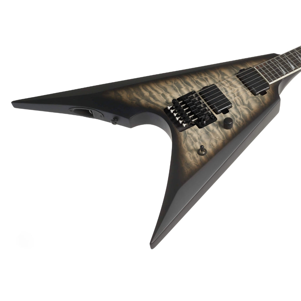 ESP - LTD Arrow-1000 Electric Guitar - Charcoal Burst Satin