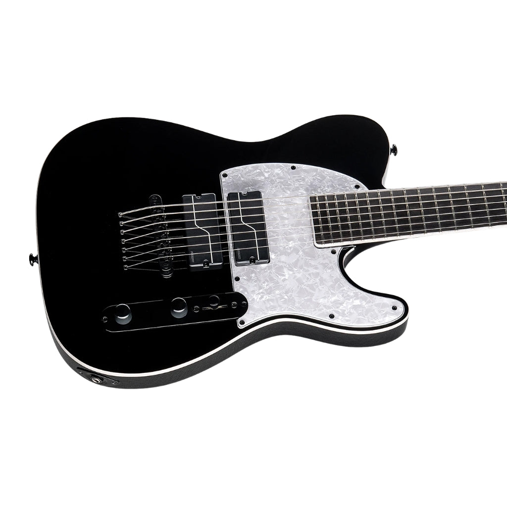 ESP LTD - SCT-607B Stephen Carpenter Signature 7-string Baritone Electric Guitar - Black