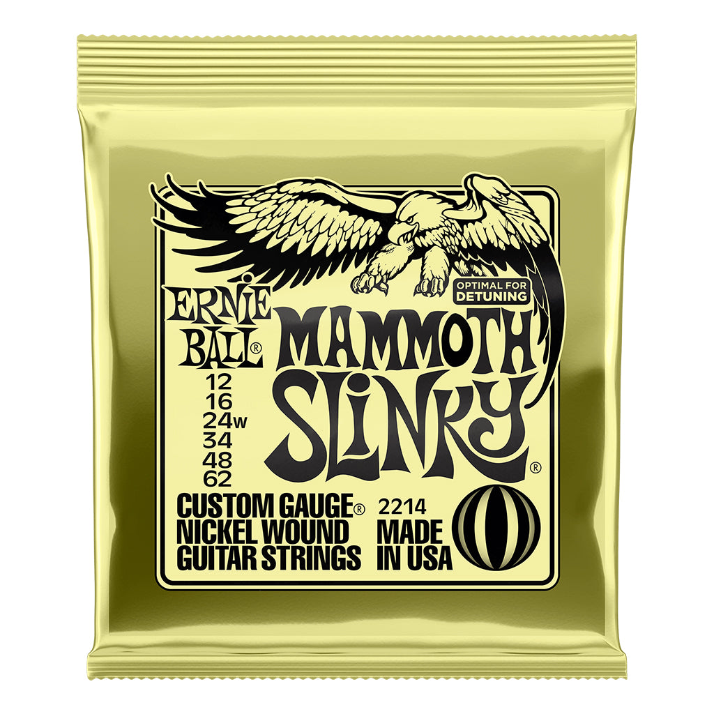 Ernie Ball E2214 Mammoth Slinky 12-62 Guitar Strings Guitar Strings P02214