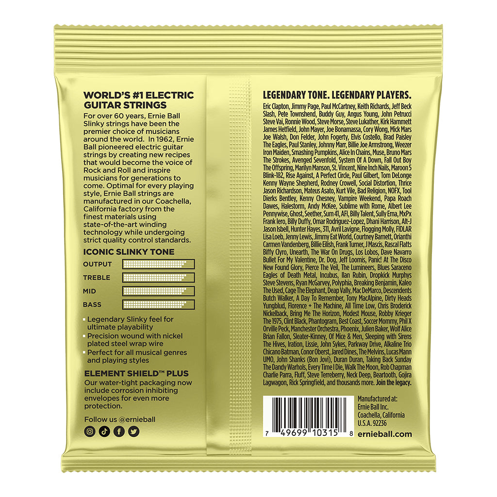 Ernie Ball E2214 Mammoth Slinky 12-62 Guitar Strings Guitar Strings P02214