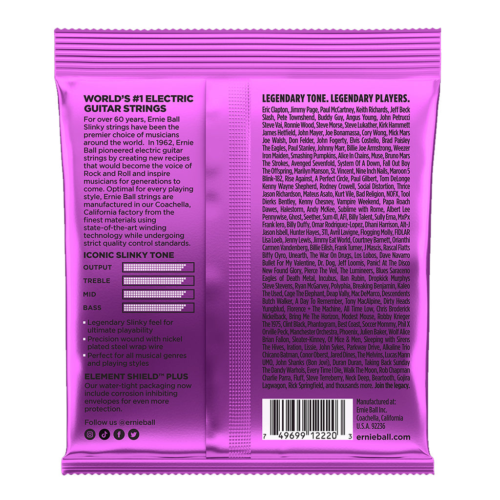 Ernie Ball E2220 Power Slinky 11 48 Guitar Strings Guitar Strings P02220