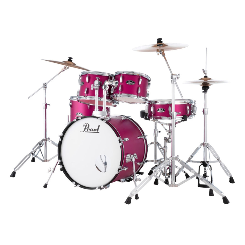 Pearl - Roadshow-PLUS 5pc 22" Drum Package with Pearl Cymbals - Pink Metallic