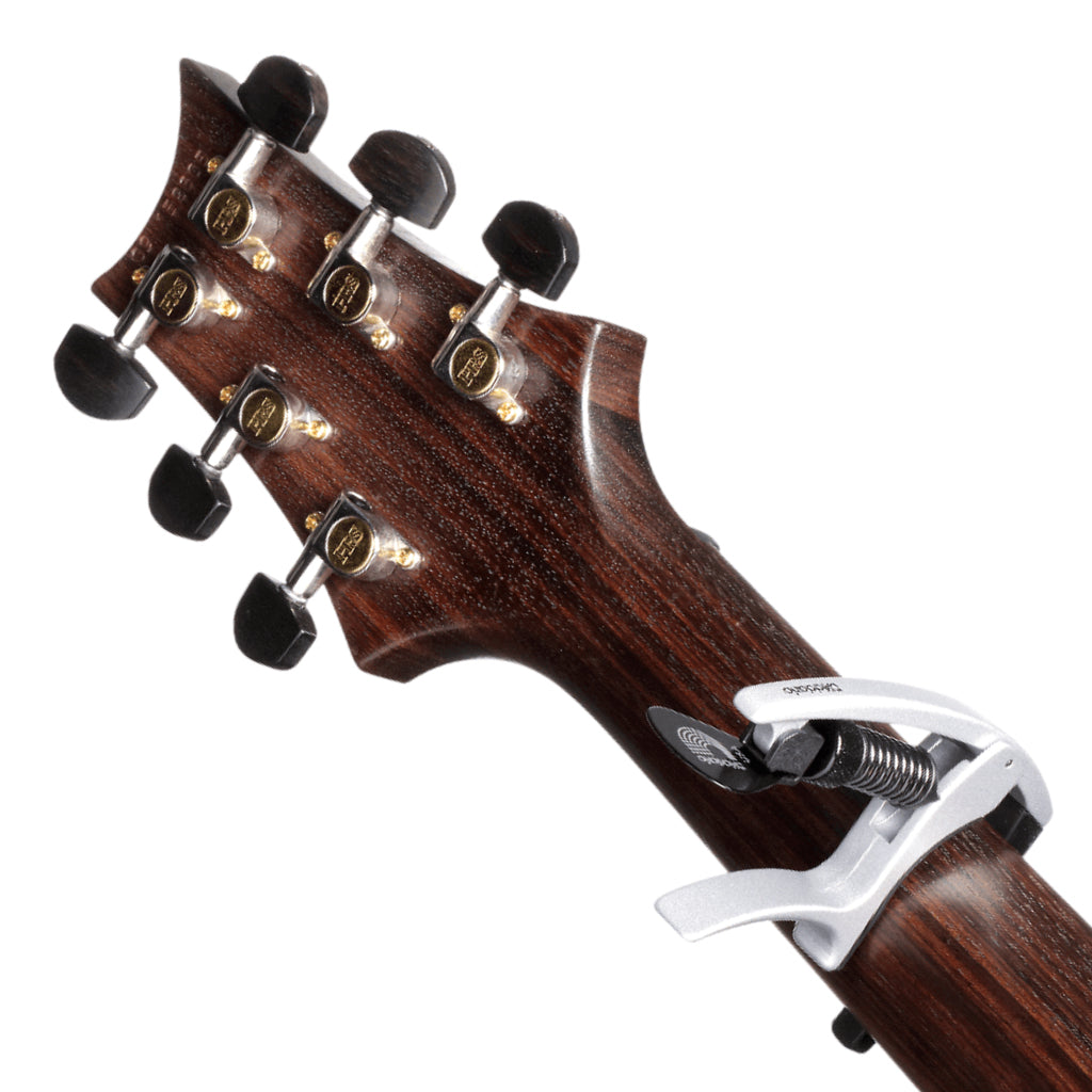 D'Addario Planet Waves PW-CP-09S Tri Action Capo in Silver