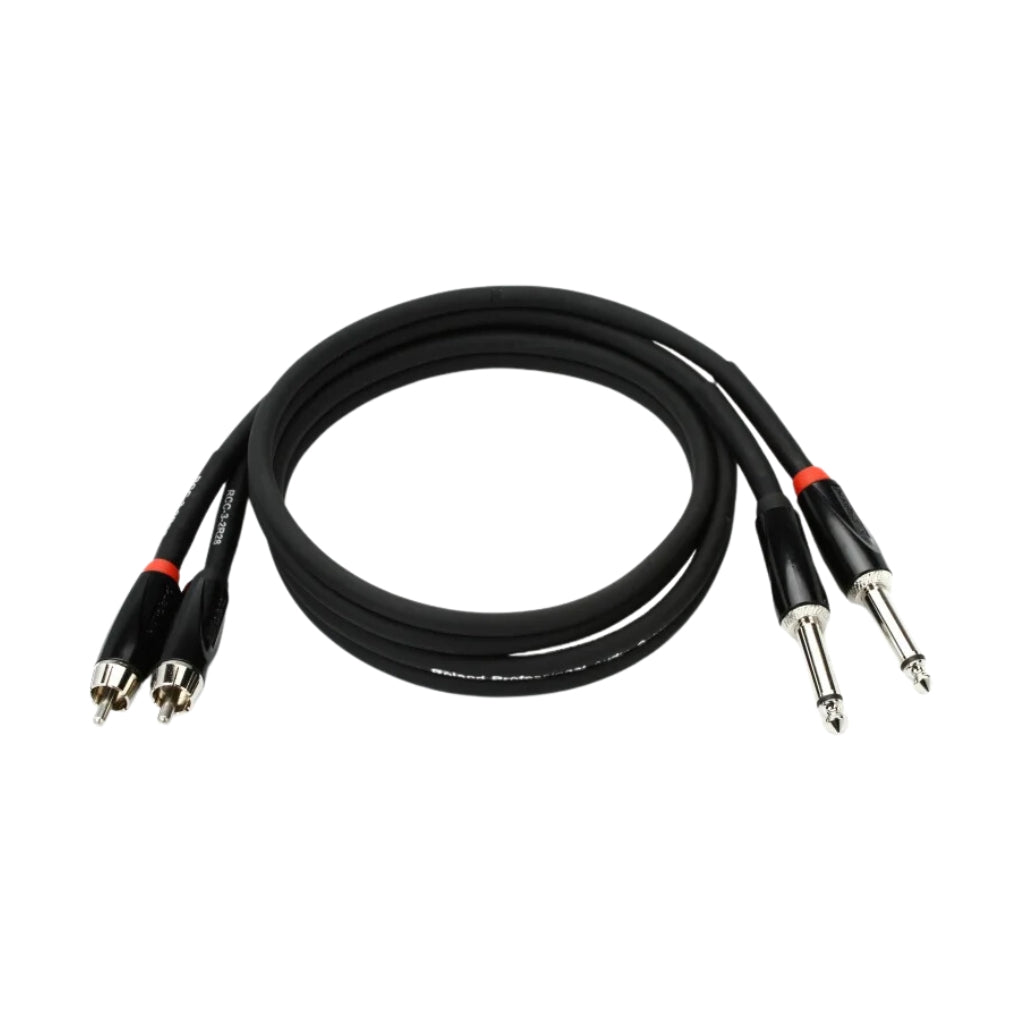 Roland - RCC-3-2R28 - Black Series Interconnect Cable 5ft