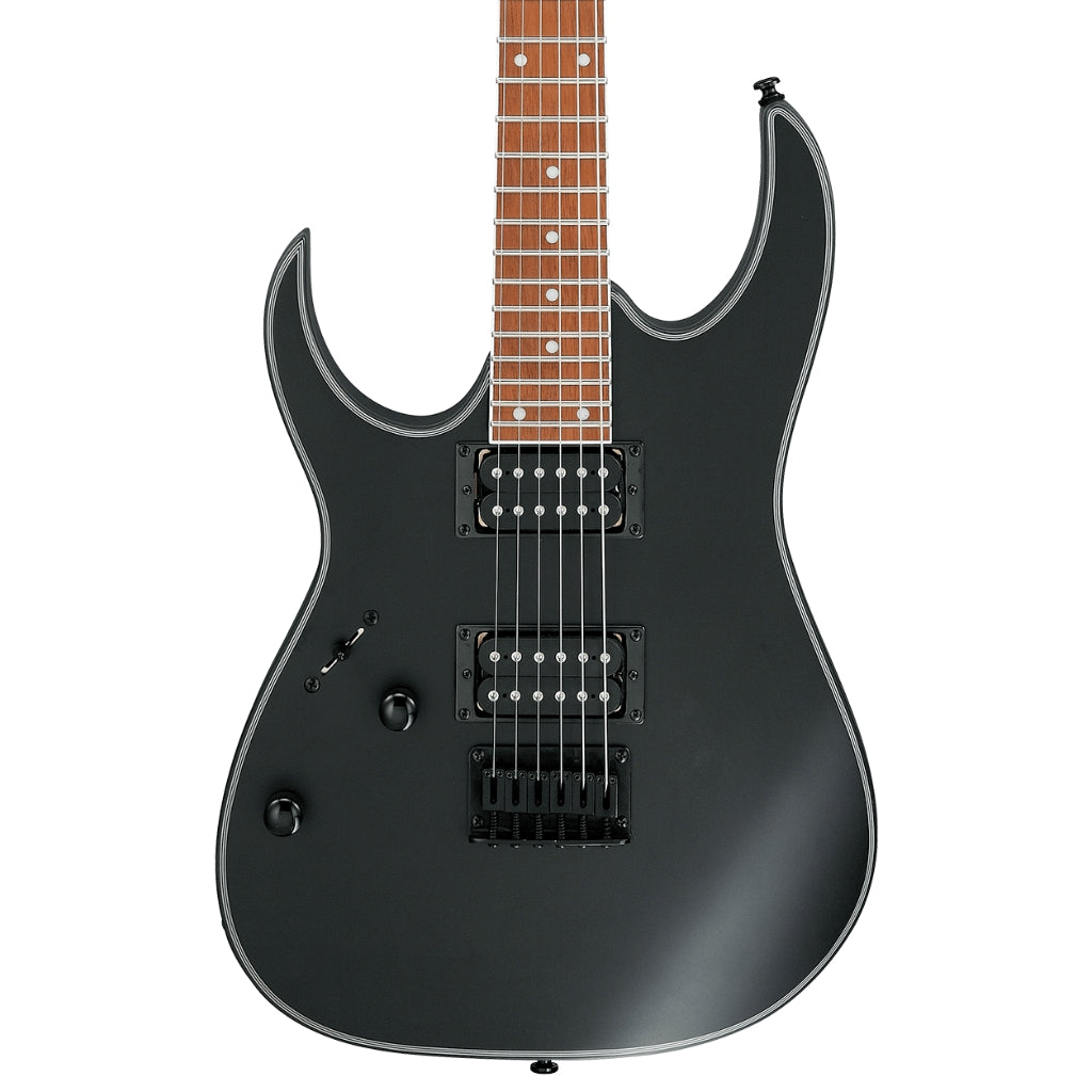 Ibanez - RG421EXLBKF Left Handed Electric Guitar - Black Flat
