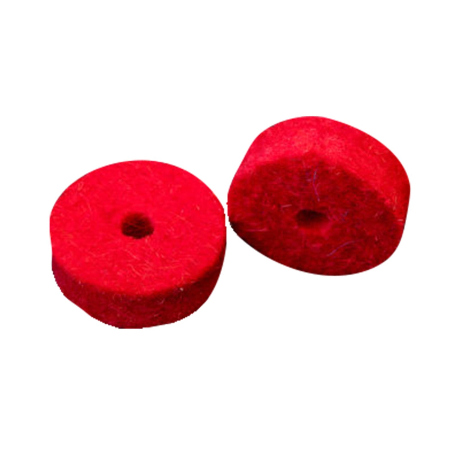 Tuner Fish - Cymbal Felts - 10 Pack, Red
