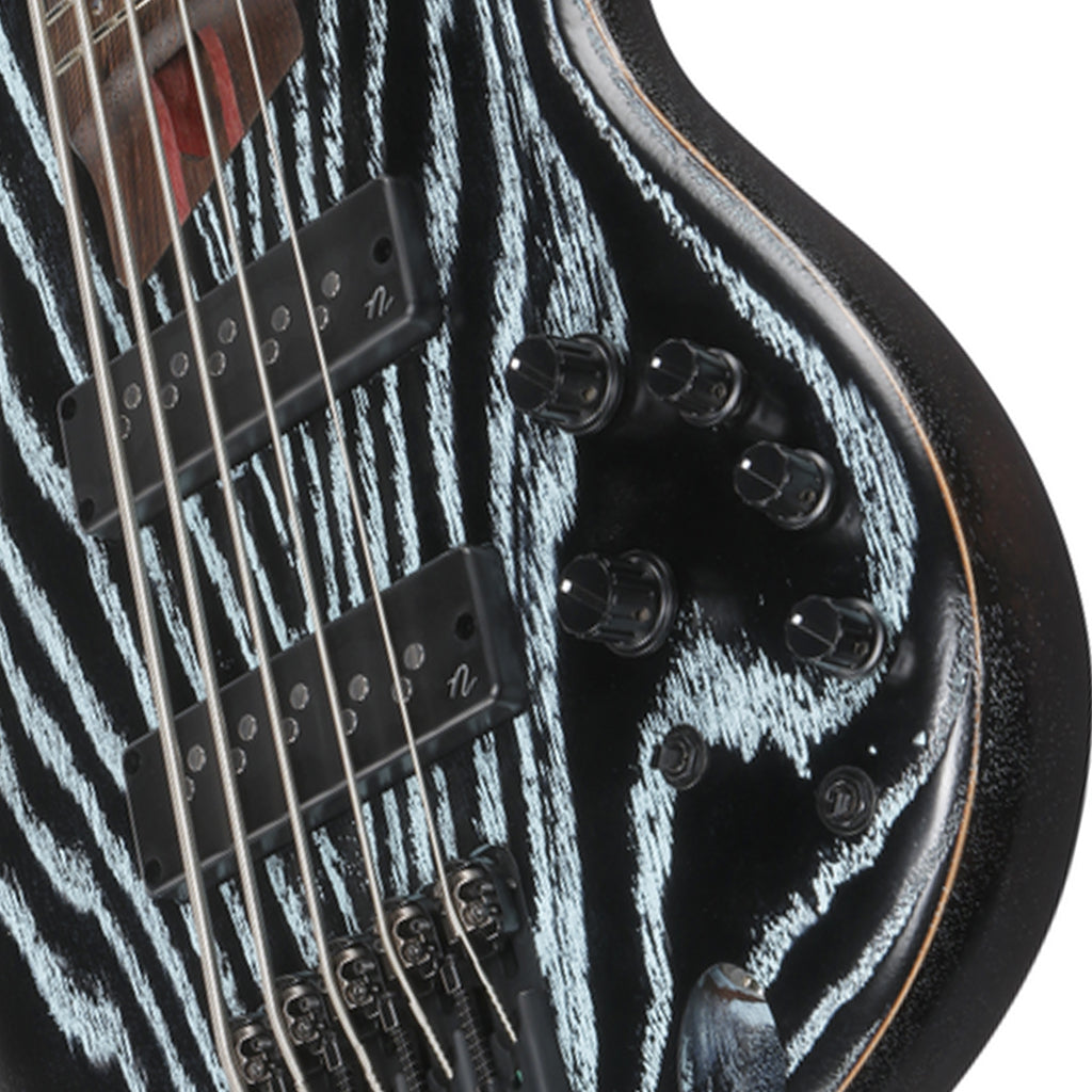 Ibanez SR1325SB Premium 5-String Bass Nordstrand Pickups - Aqua Wave Low Gloss