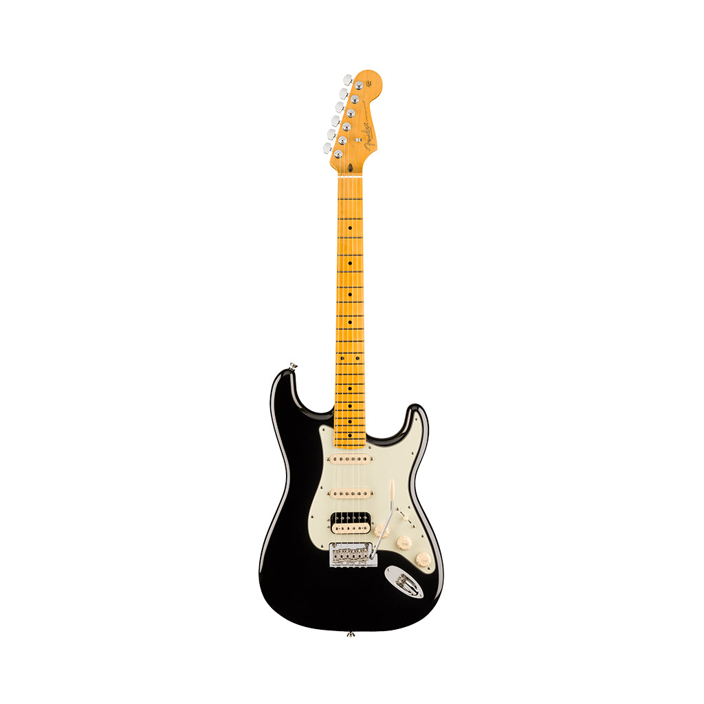 Fender American Professional Stratocaster HSS Maple Electric Guitar - Black