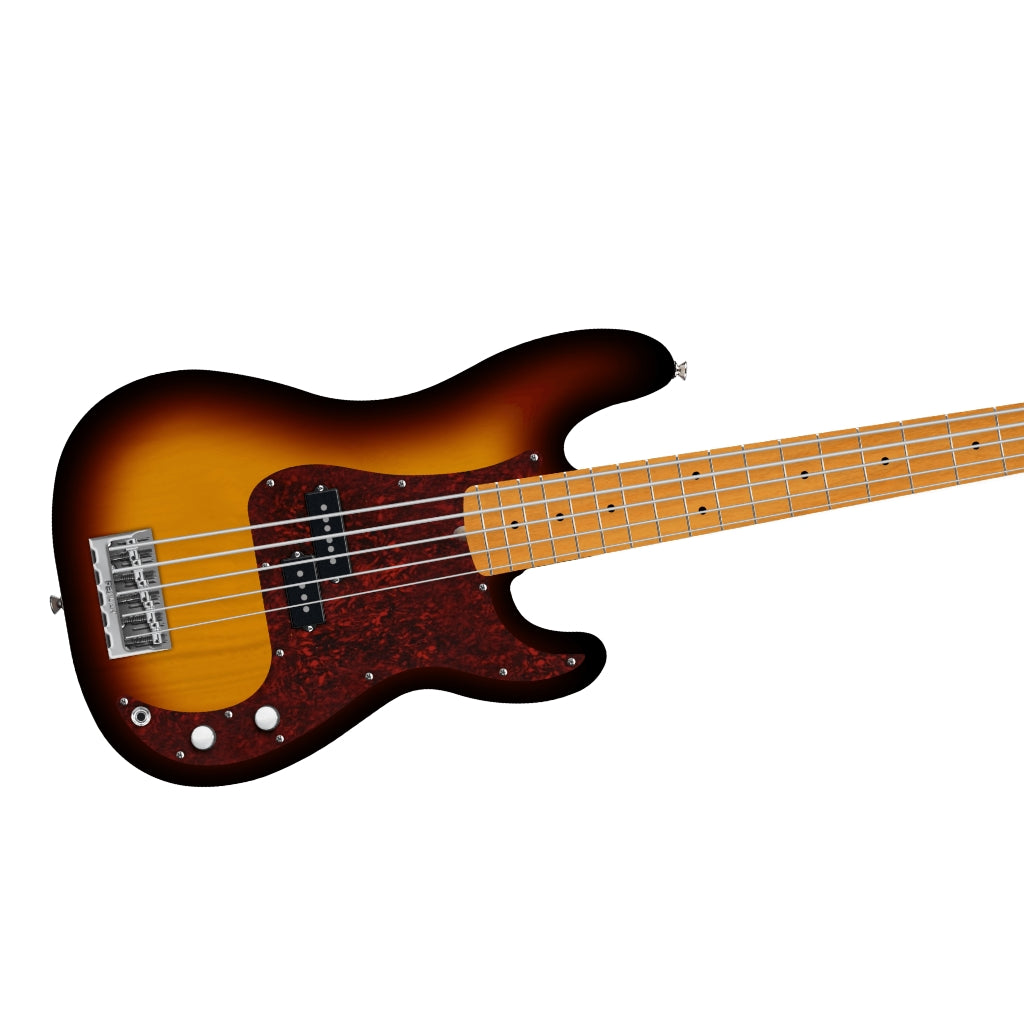Fender American Professional Precision Bass V Guitar - 3-Color Sunburst, Maple Fingerboard