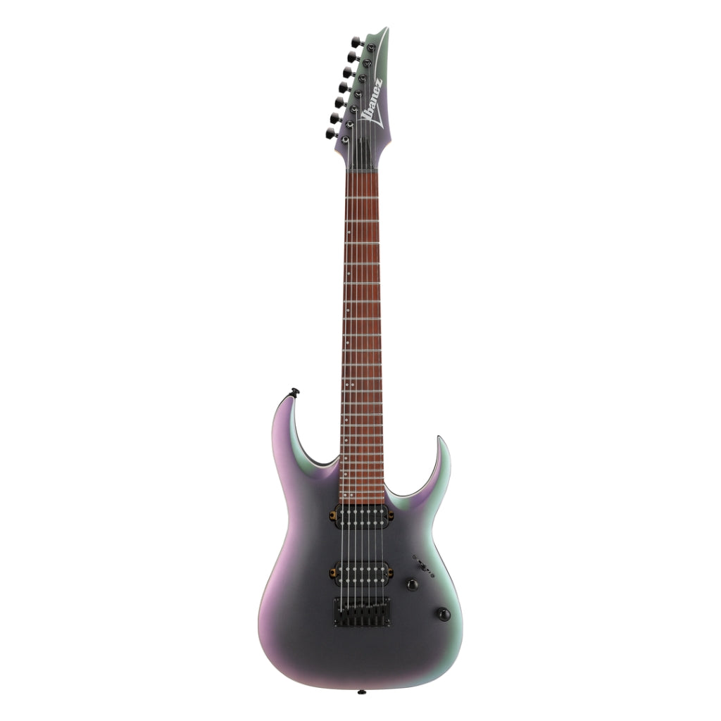 Ibanez - RGA742EX 7-String Electric Guitar - Black Aurora Burst Matte