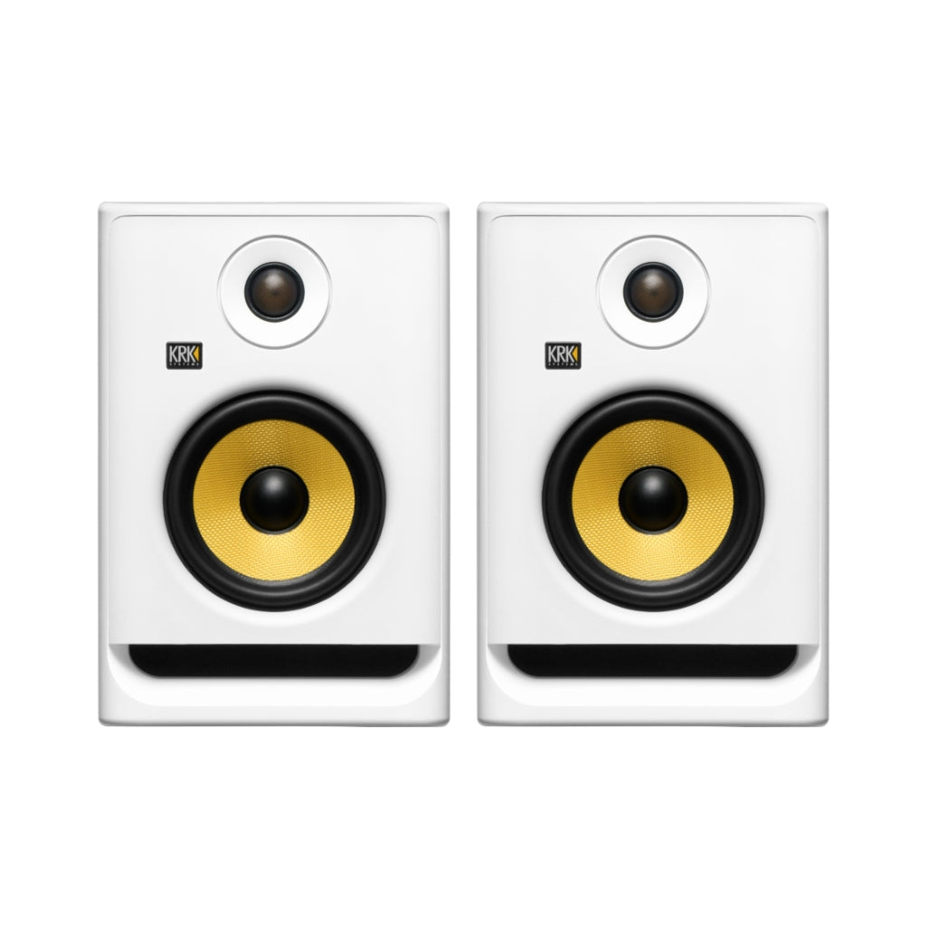 KRK ROKIT 5 G5 Powered Studio Monitor - White, Pair