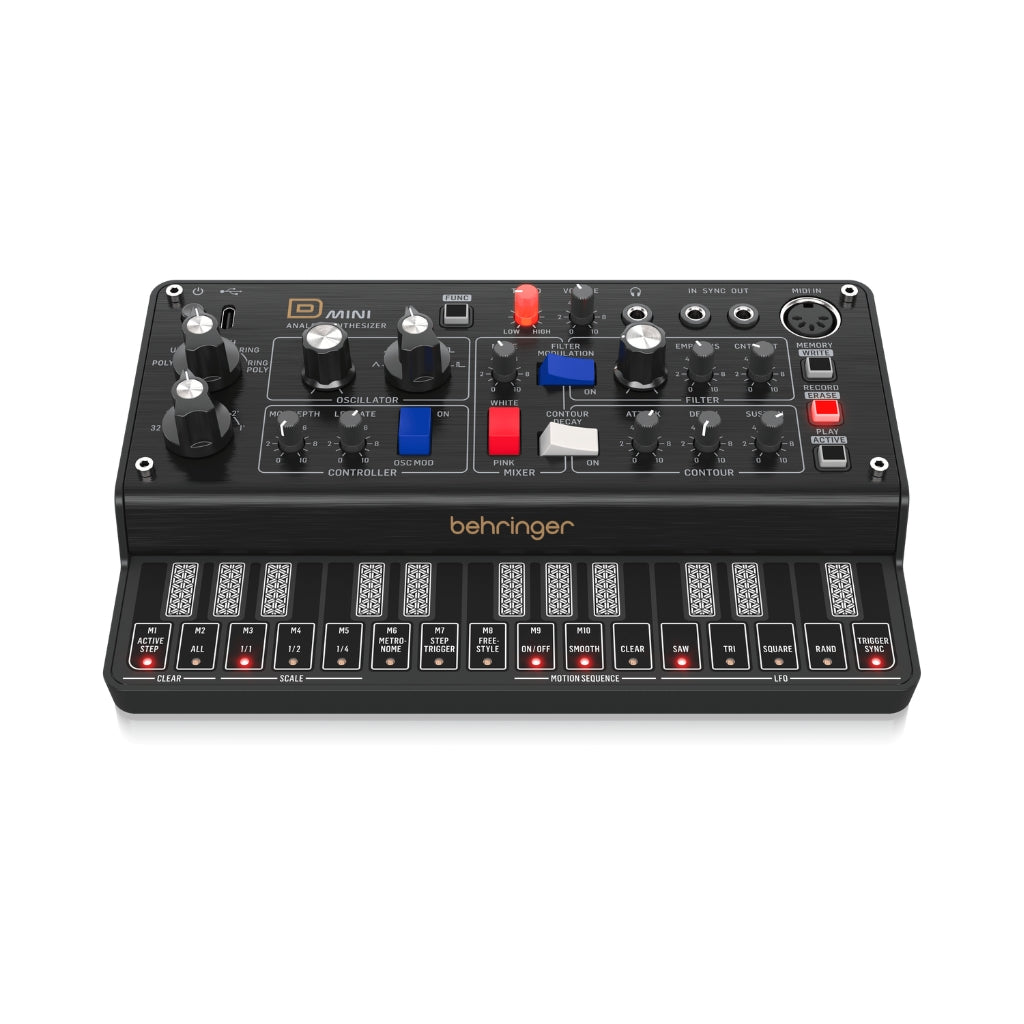 Behringer - D Mini - Portable Analog Synthesizer