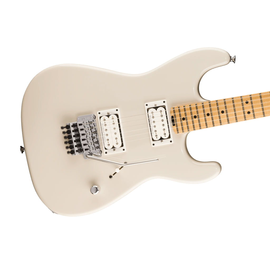 Charvel - American Neo-Classic San Dimas SD1 HH FR Electric Guitar - Ivory Blitz, Maple Fingerboard