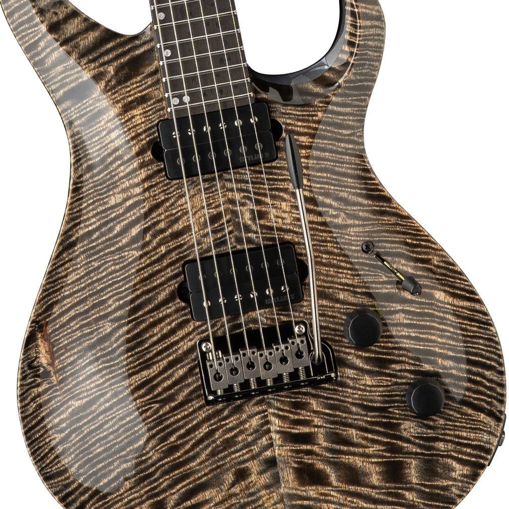 PRS - Tekton T Electric Guitar with Two-Point Tremolo - Black Tourmaline