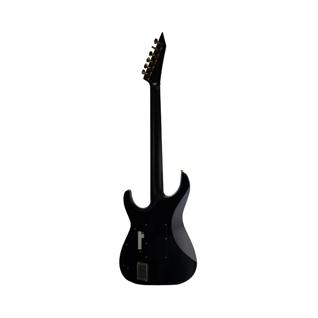 ESP M-II Electric Guitar w/Gold Hardware - Violet Orange Burst back