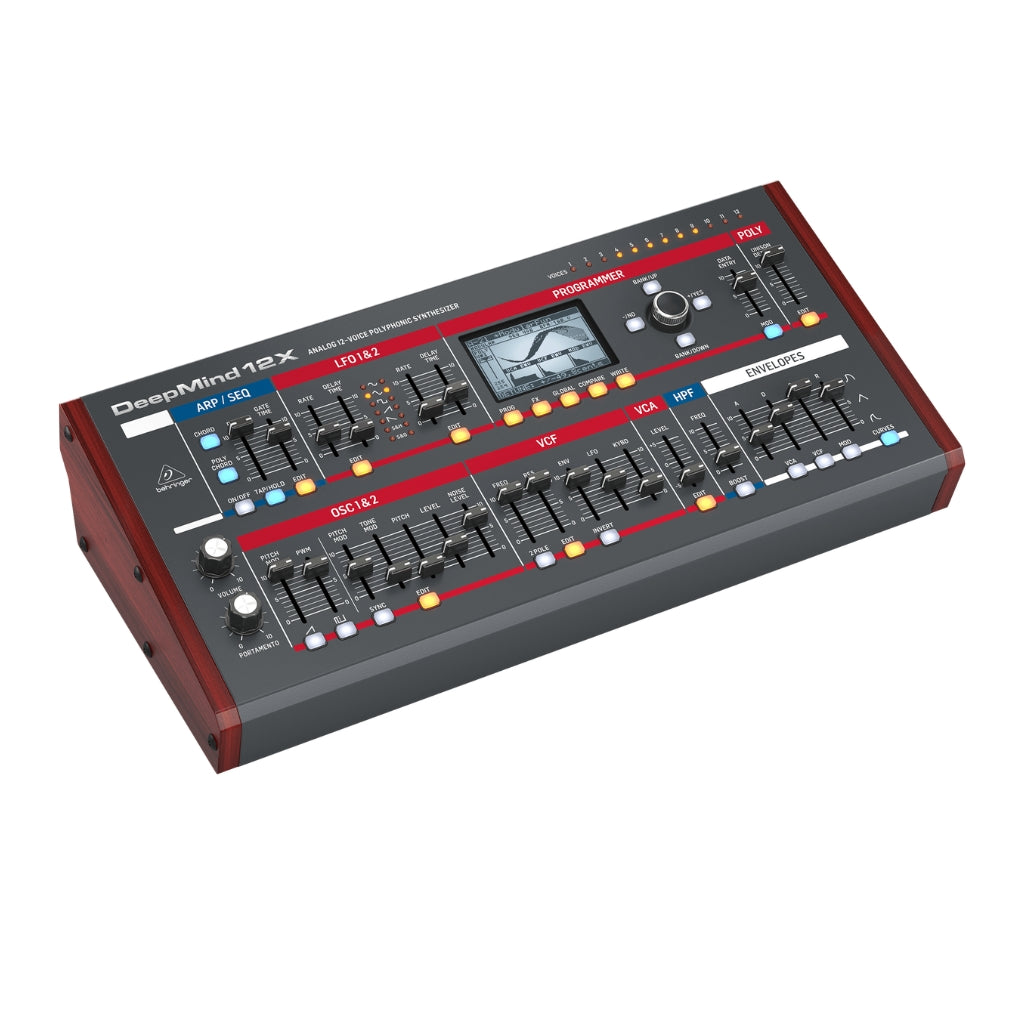 Behringer Deepmind-12XD True Analog 12-Voice Polyphonic Desktop Synthesizer