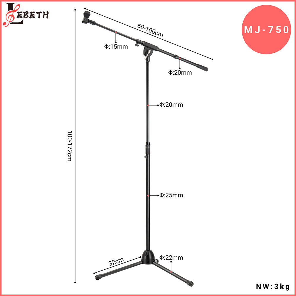 Lebeth Microphone Stand MJ-750