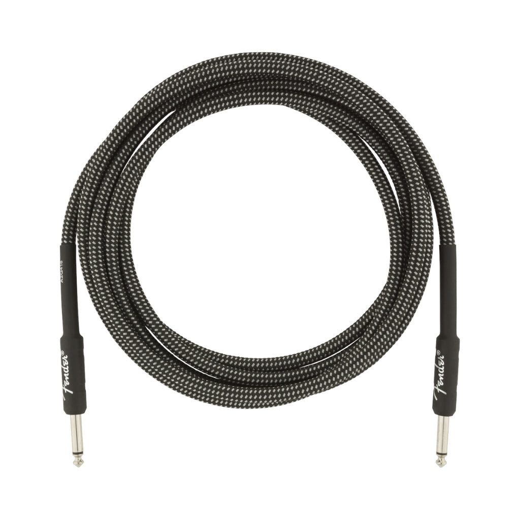 Fender - Professional Series Straight to Straight Instrument Cable - 10 foot Gray Tweed