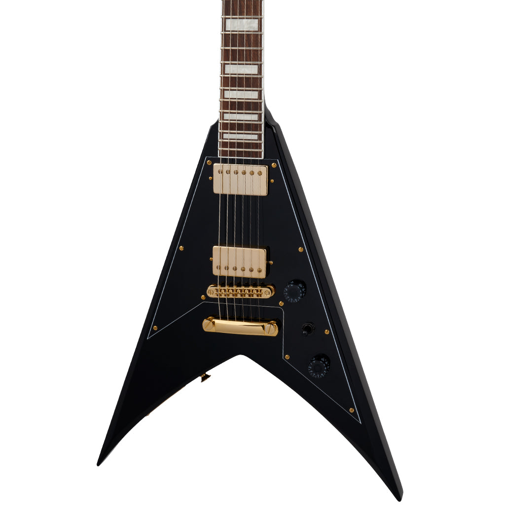 Jackson X Series Scott Ian King V KVXT Electric Guitar Gloss Black Laurel Fingerboard