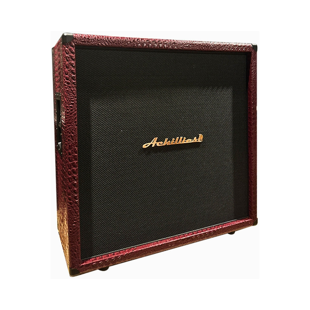 Achillies - Typhon Classic Straight 4x12 Speaker Cabinet - Red Crocodile