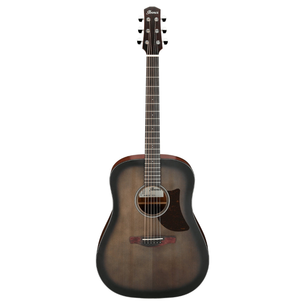 Ibanez - AAD50 Advanced Acoustic Guitar - Transparent Charcoal Burst Low Gloss