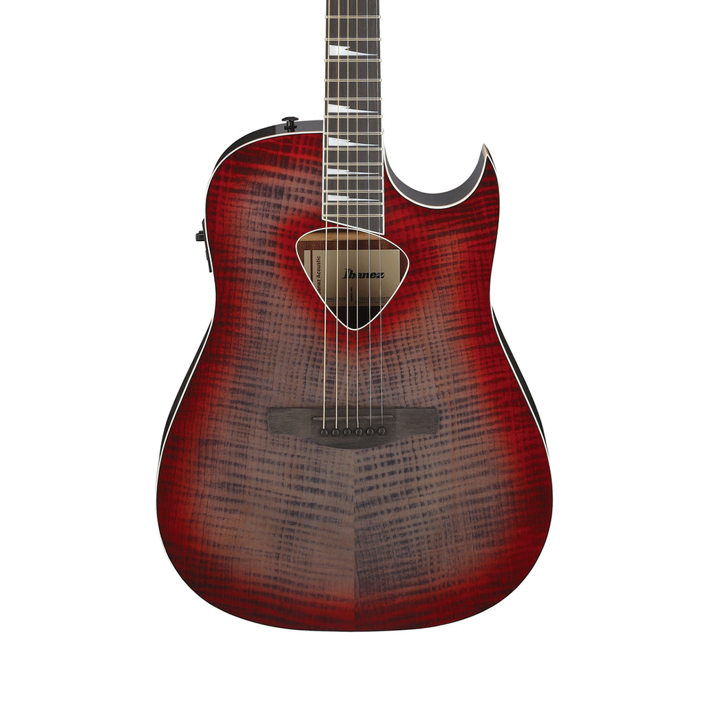 Ibanez ALT50FA Acoustic Guitar w/Pickup - Red Doom Burst High Gloss