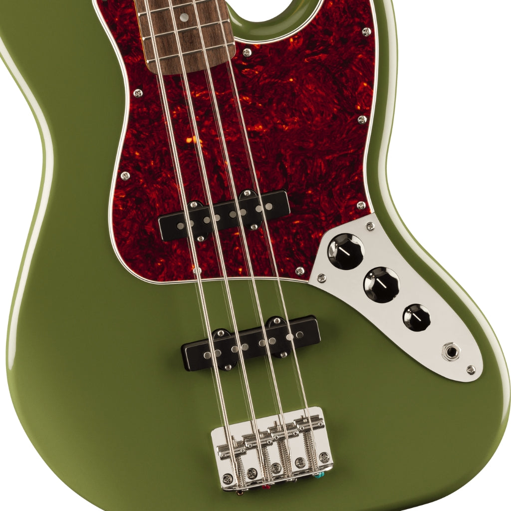 Squier - FSR Classic Vibe '60s Jazz Bass - Olive, Laurel Fingerboard