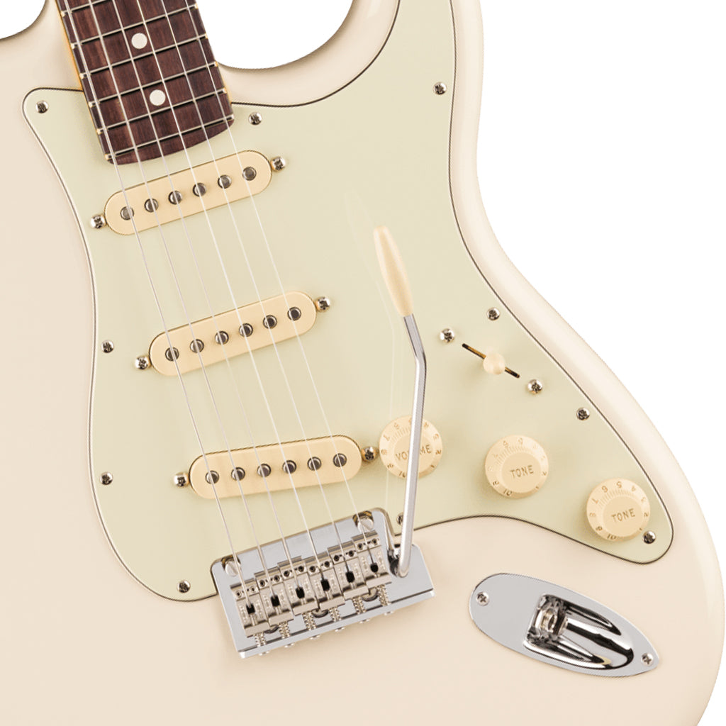 Fender American Professional Stratocaster Rosewood Electric Guitar - Olympic White