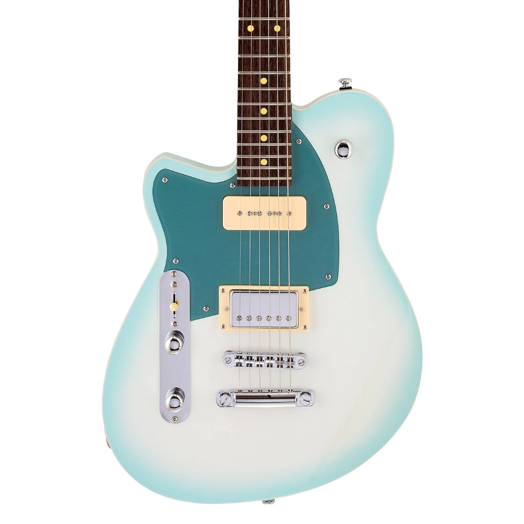 Reverend Double Agent OG Left Handed RW Electric Guitar - Chronic Blue Burst