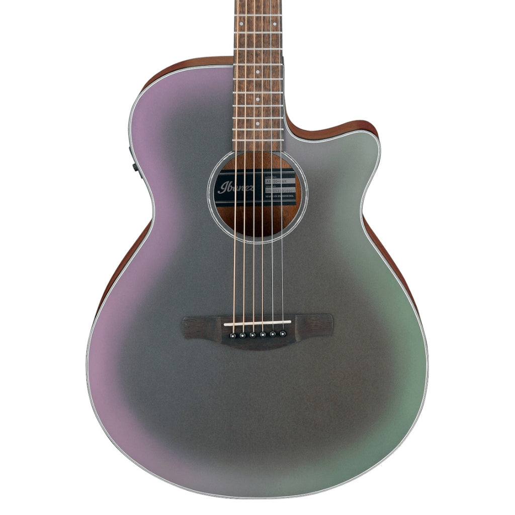 Ibanez - AEG50 - Black Aurora Burst Matte Electro Acoustic Guitar