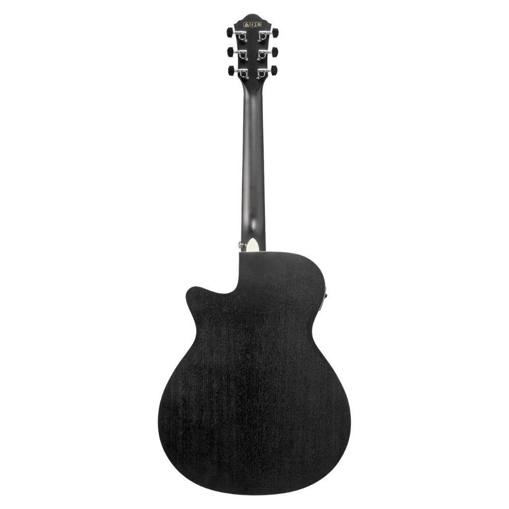 Ibanez - AEG7MH Acoustic Guitar - Weatherd Black Open Pore