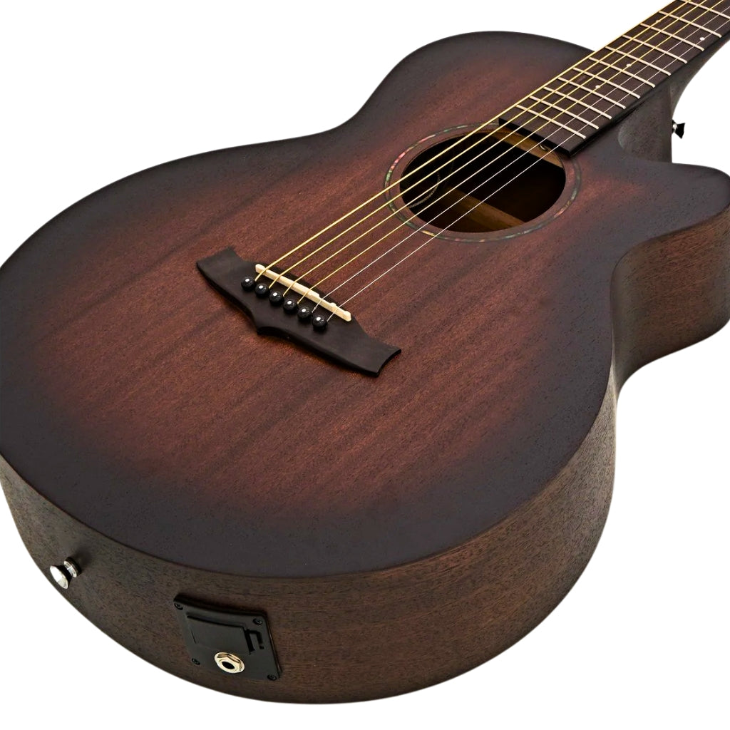 Tanglewood - TC4-CE Crossroads Superfolk Acoustic-Electric Guitar - Vintage Satin