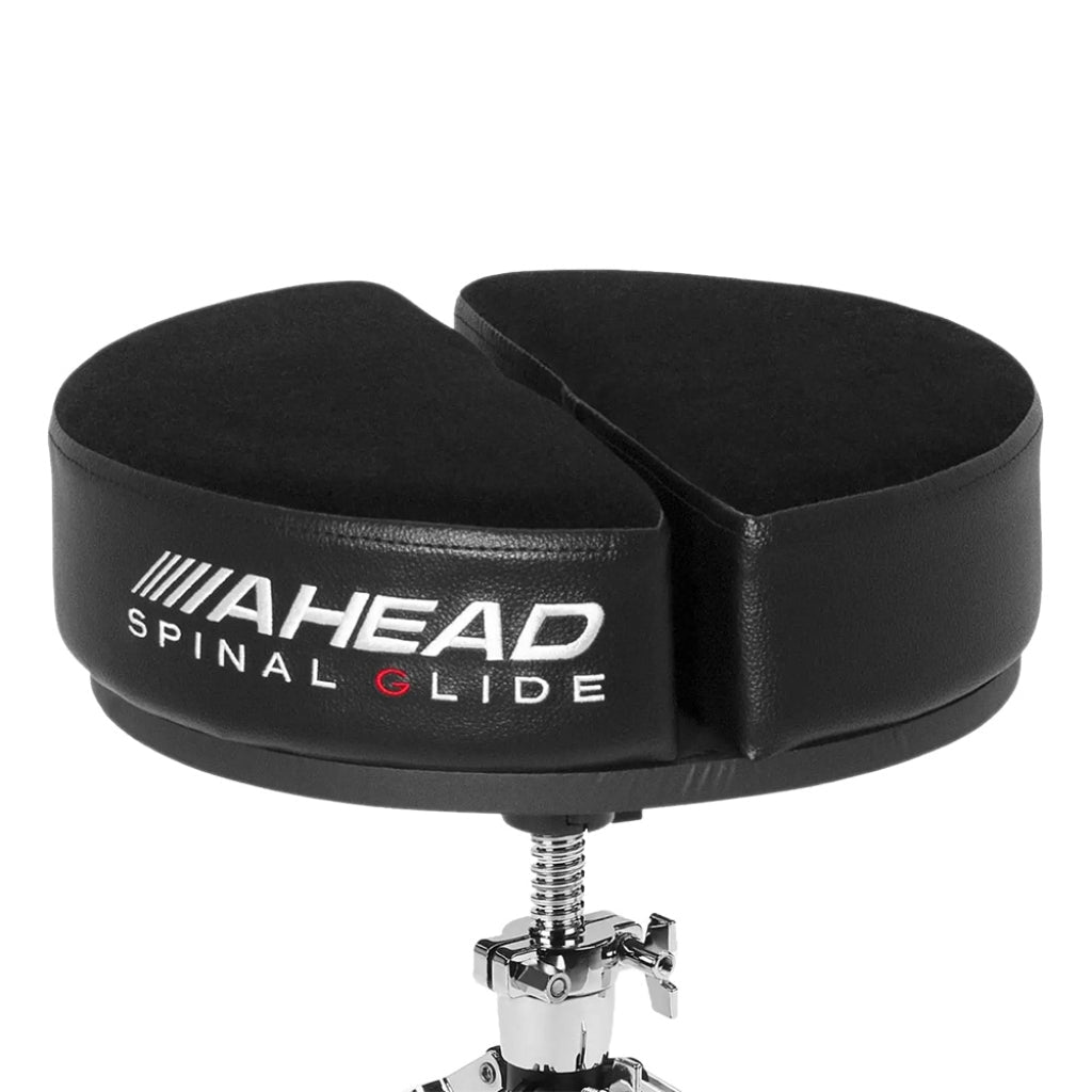 Ahead Spinal-G Drum Throne Round Top Black 3-Leg Drum Hardware Sky Music