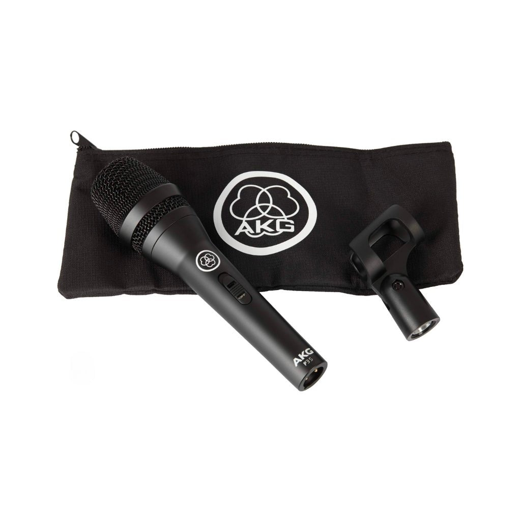 AKG P3S Dynamic Supercardioid Mic w/Switch Microphones Sky Music