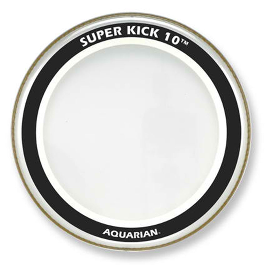 Aquarian SK10-22 22" Super Kick 10 - Clear