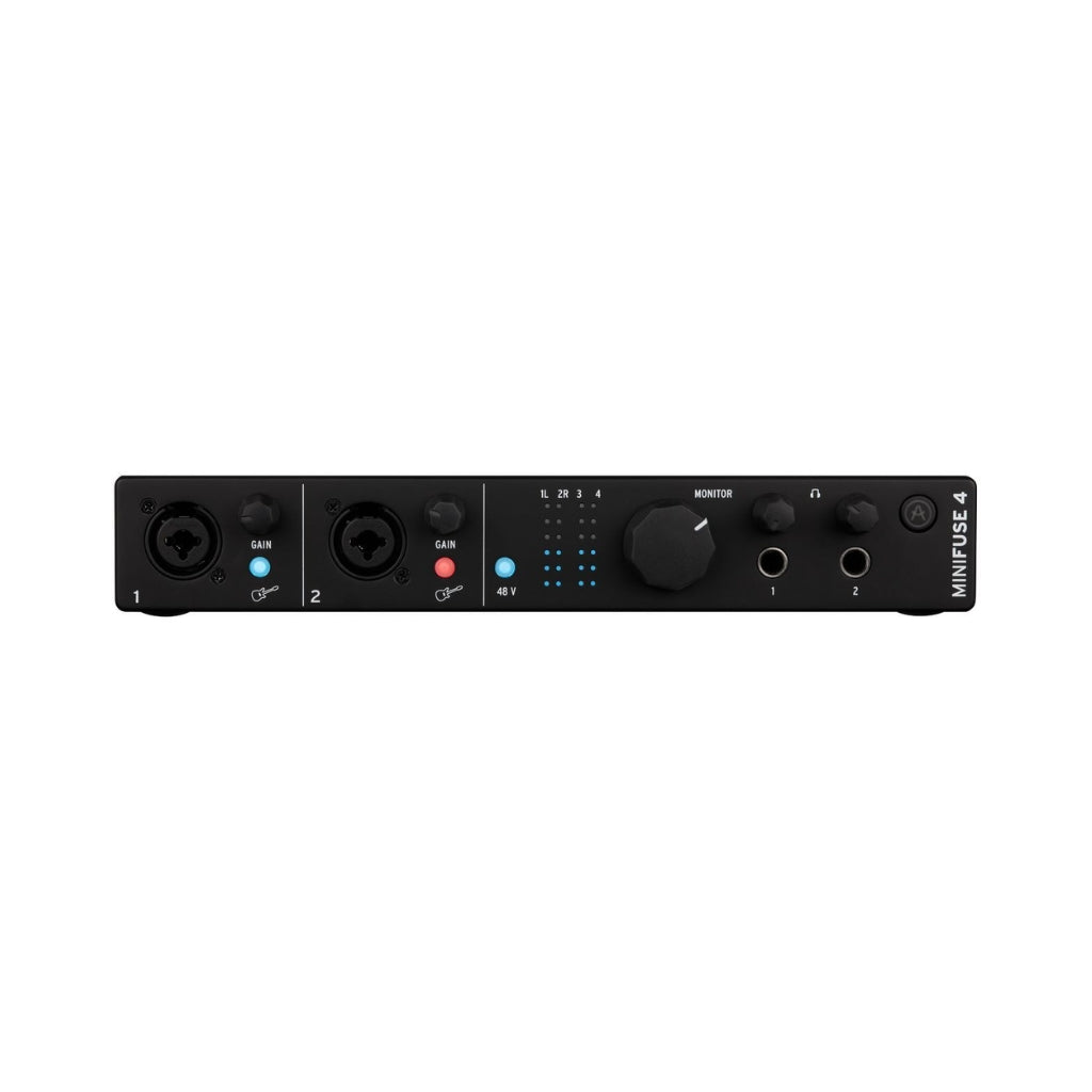 Arturia - MiniFuse 4 4-in/4-out USB-C Audio Interface - Black