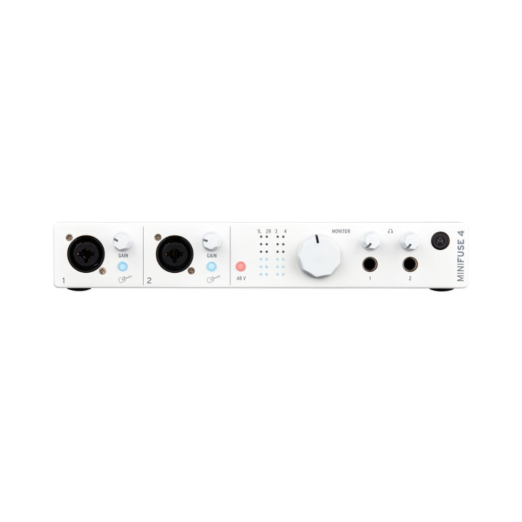 Arturia - MiniFuse 4 4-in/4-out USB-C Audio Interface - White