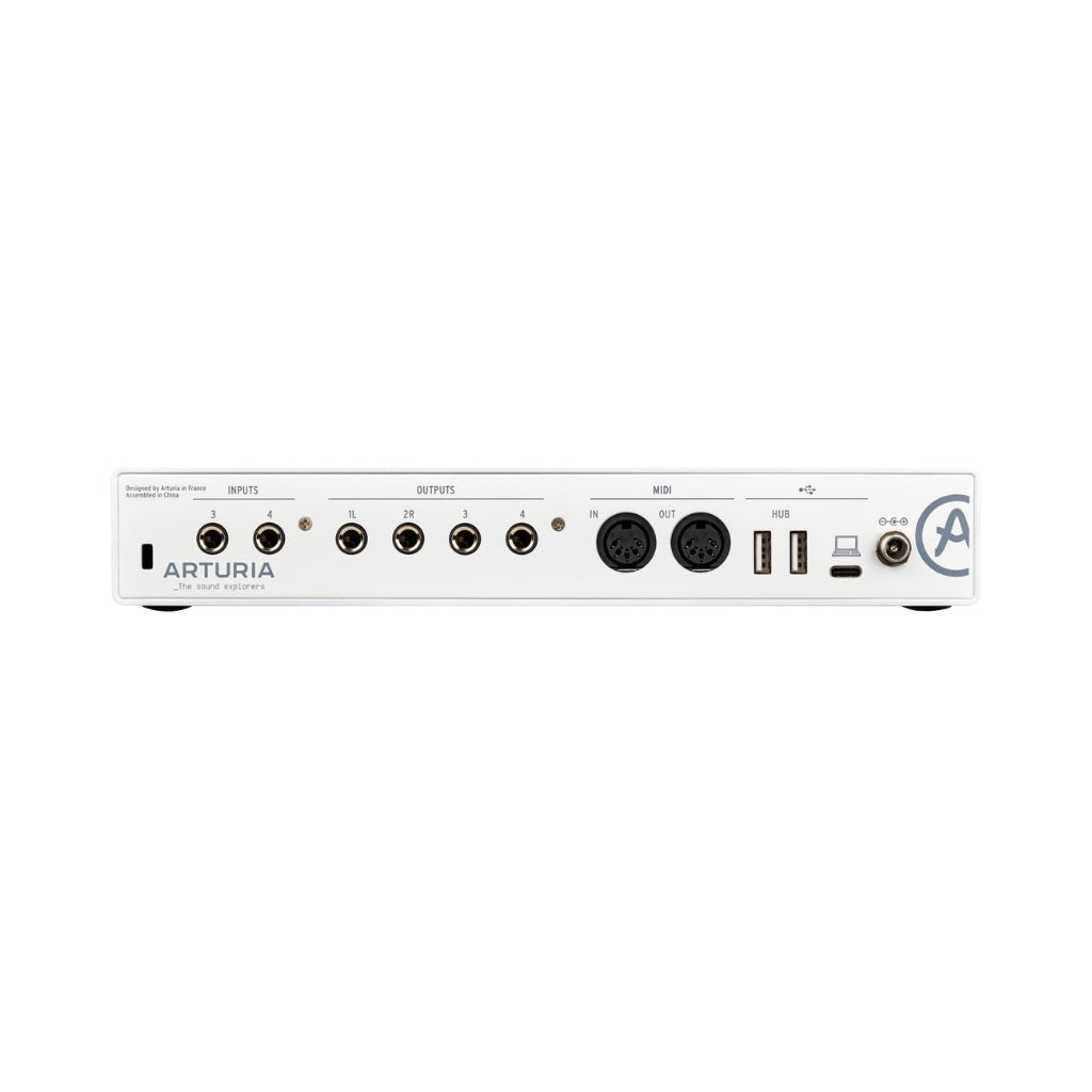 Arturia - MiniFuse 4 4-in/4-out USB-C Audio Interface - White