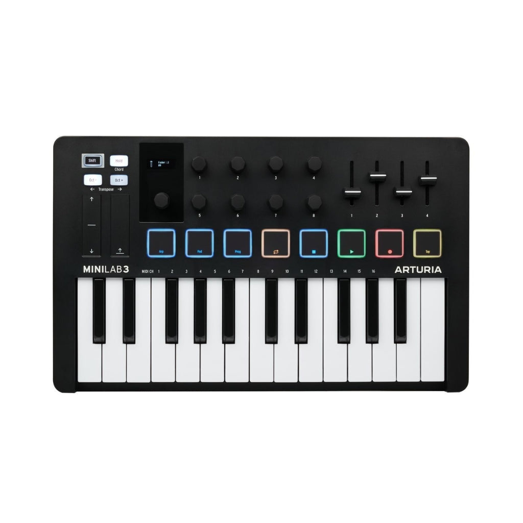 Arturia - Minilab 3 25-Note Keyboard Controller - Black