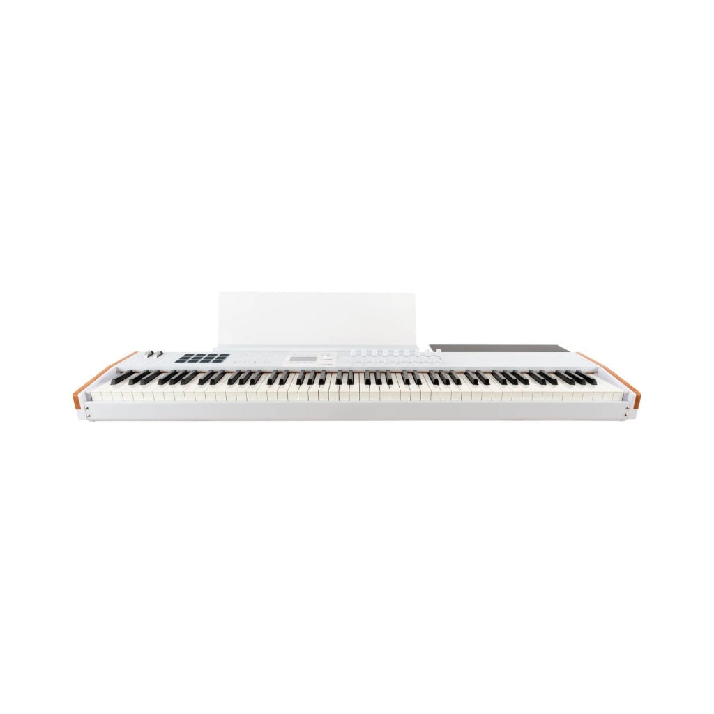 Arturia KeyLab 88 MK3 88-Key Weighted Hammer-Action Keyboard Controller - White Keyboards Sky Music