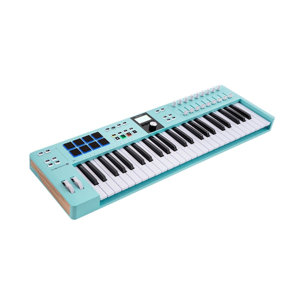 Arturia KeyLab Essential MK3 49-Key Keyboard Controller - Aquamarine MIDI Controllers Sky Music