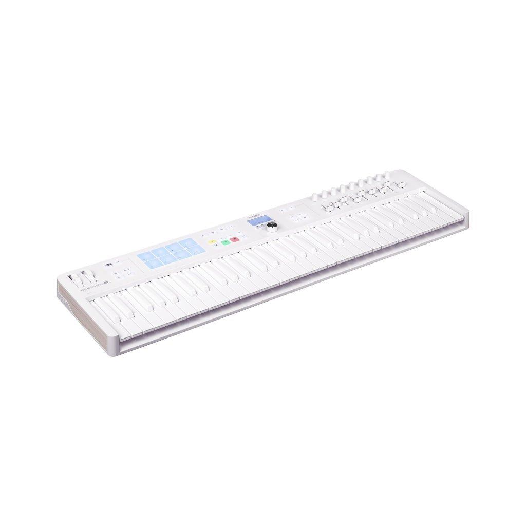 Arturia KeyLab Essential MK3 61-Key MIDI Controller - Alpine White MIDI Controllers Sky Music