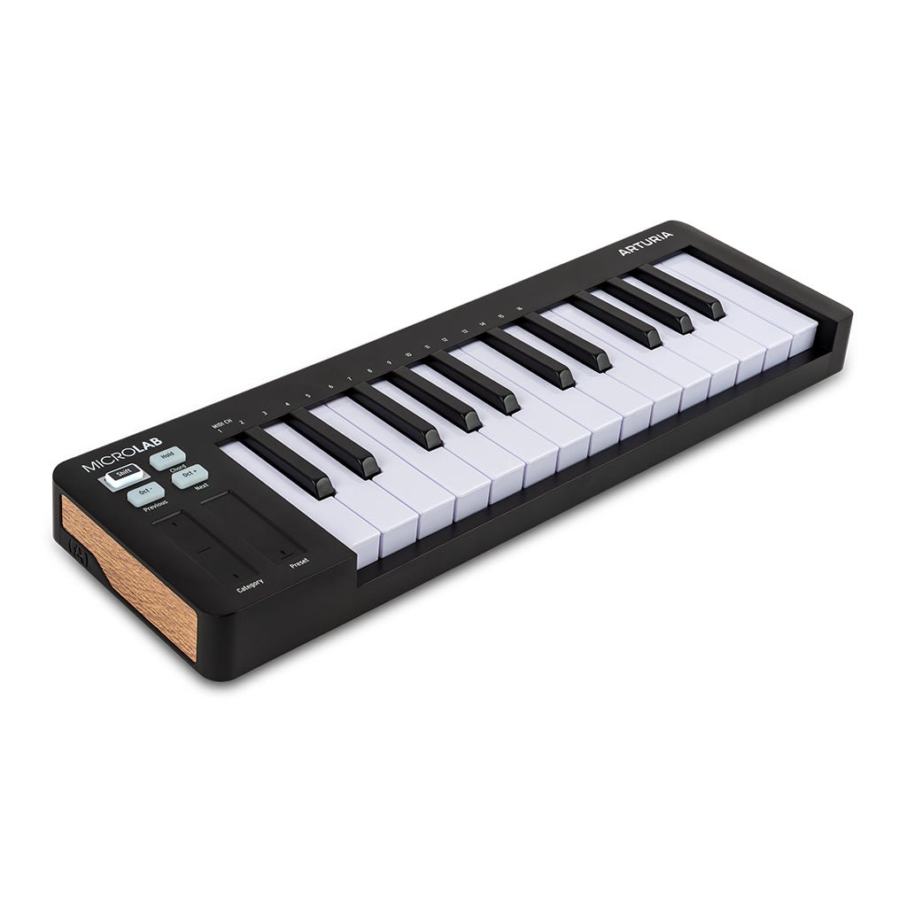 Arturia Microlab 3 25-Key MIDI Controller - Black MIDI Controllers Sky Music