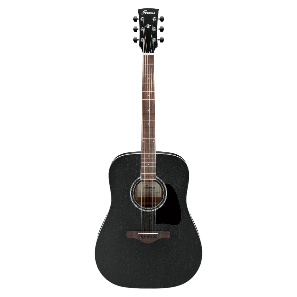 Ibanez - AW84 Artwood Acoustic Guitar - Weathered Black Open Pore