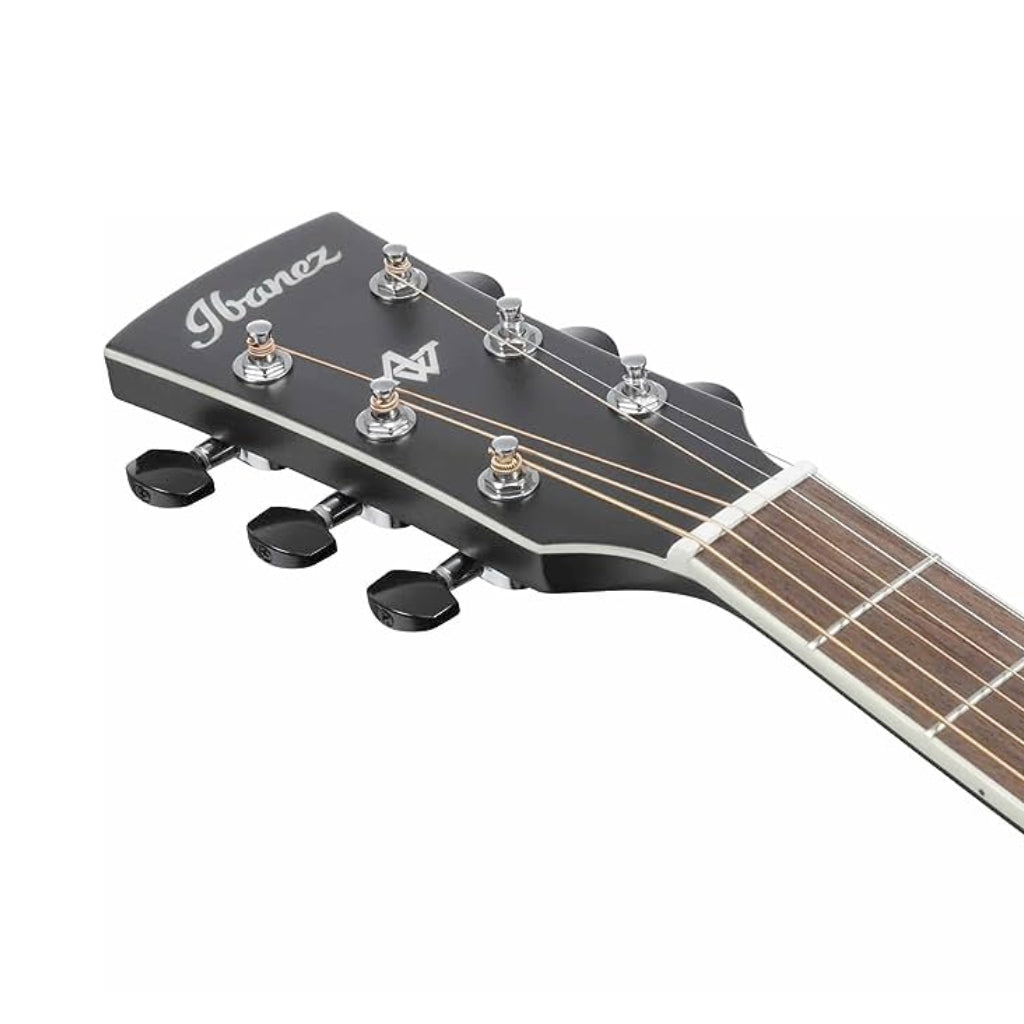 Ibanez - AW84 Artwood Acoustic Guitar - Weathered Black Open Pore
