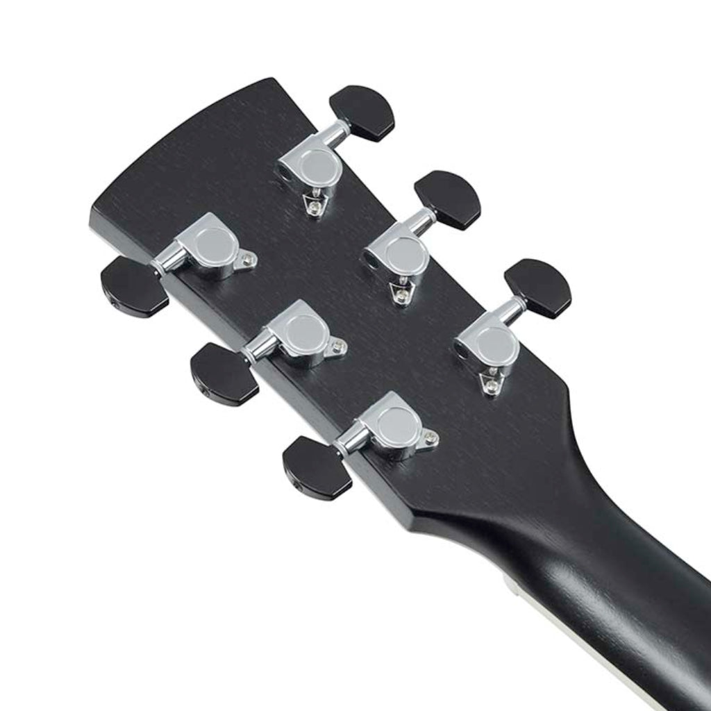 Ibanez - AW84 Artwood Acoustic Guitar - Weathered Black Open Pore