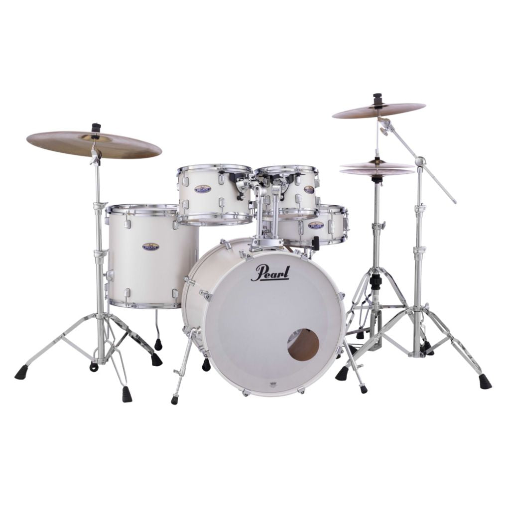 Pearl - Decade Maple 5pc 22" Fusion Plus Increda-Bundle Drum Kit - White Satin Pearl