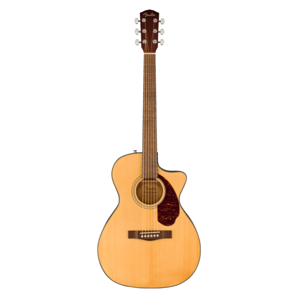 Fender - CC-140SCE Concert Acoustic-Electric Guitar - Natural