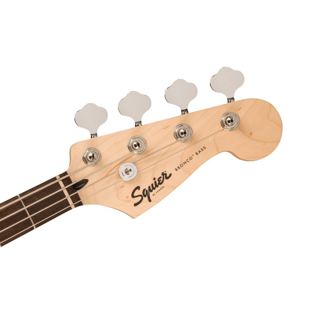 Squier - Sonic Bronco Bass Guitar - Black, Laurel Fingerboard